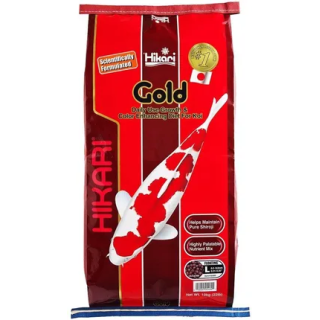 HIKARI Gold large 10kg dla koi i innych ryb stawowych.