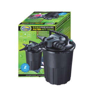 NFF-15000- Filtr ciśnieniowy Aqua Nova NFF z systemem samoczyszczenia SELF CLEAN  UV 36W.