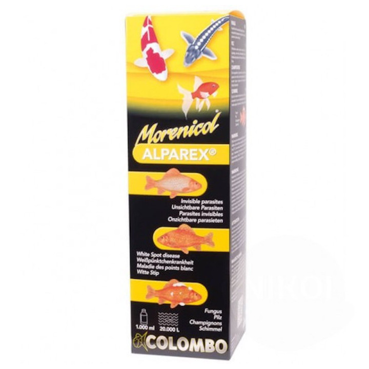 Morenicol Alparex 1000ml- Medycyna przeciwko niewidzialnym pasożytom.