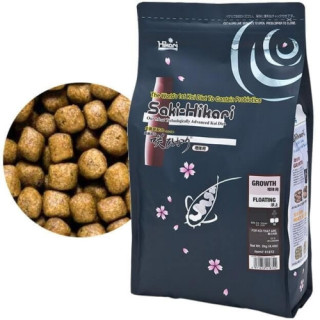HIKARI SAKI Growth M 5kg - Pływający pokarm przyśpieszający wzrost karpi koi.