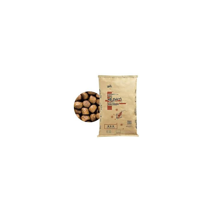 HIKARI SAKI Growth M 15kg - Pływający pokarm przyspieszający wzrost karpi koi.