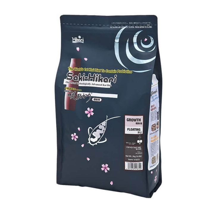 Hikari SAKI Growth L 5kg pływający  - pokarm przyśpieszający wzrost Koi.