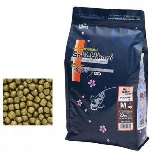 HIKARI SAKI  MULTI-SEASON M 5kg - Pływający, perfekcyjna dieta dla karpi Koi przy niskich temperaturach.