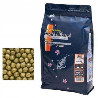 HIKARI SAKI  MULTI SEASON L 5KG - Pływający, perfekcyjna dieta dla karpi Koi przy niskich temperaturach.