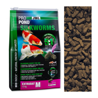 JBL PROPOND SILKWORMS M 1kg