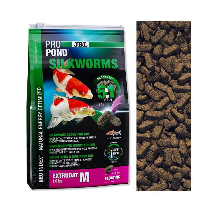 JBL PROPOND SILKWORMS M 1kg